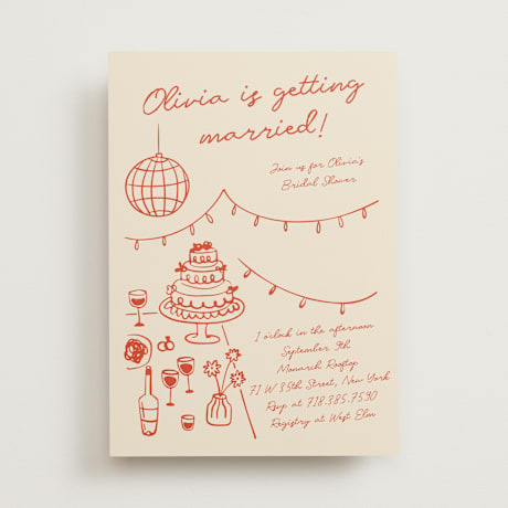 Bridal Shower Invitations