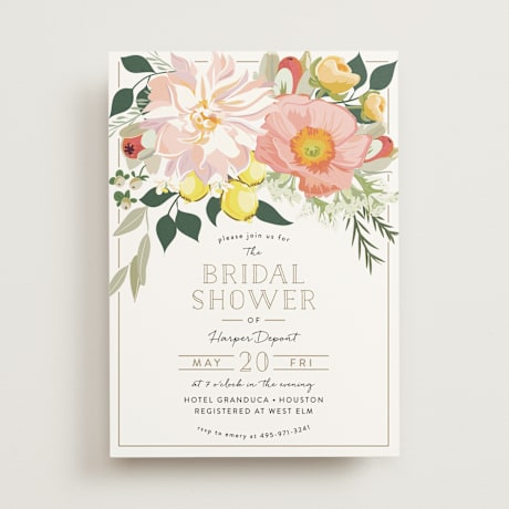 Bridal Shower Invitations