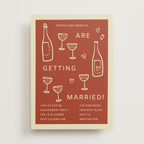 Engagement Party Invitations