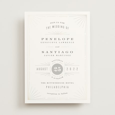 Gloss-Press Wedding Invitations