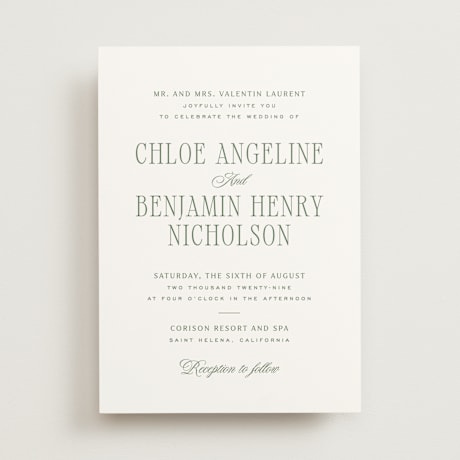 Wedding Invitations