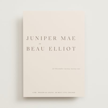 Wedding Invitations