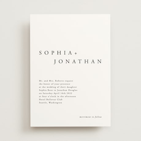Wedding Invitations