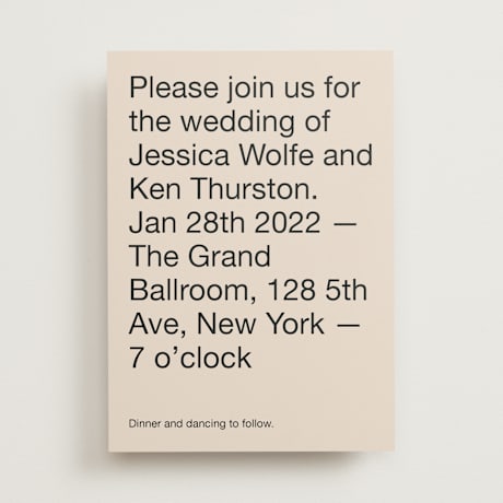 Wedding Invitations