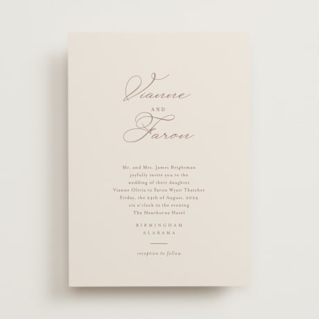 Wedding Invitations