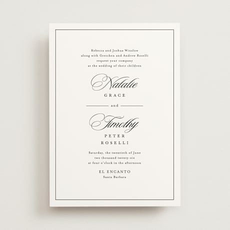 Wedding Invitations