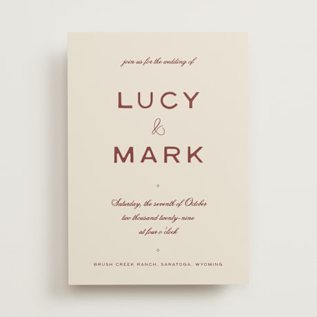 Wedding Invitations