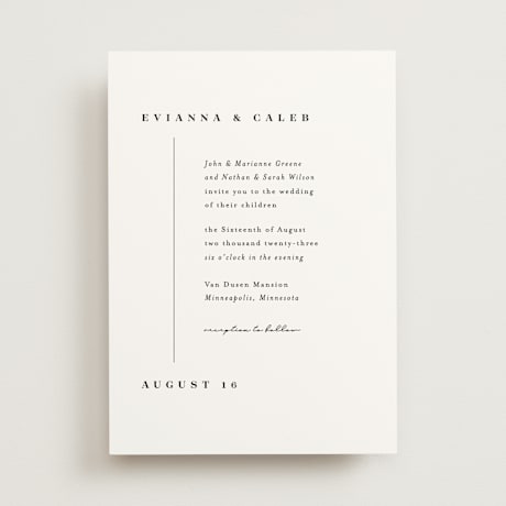 Wedding Invitations