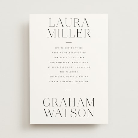 Wedding Invitations