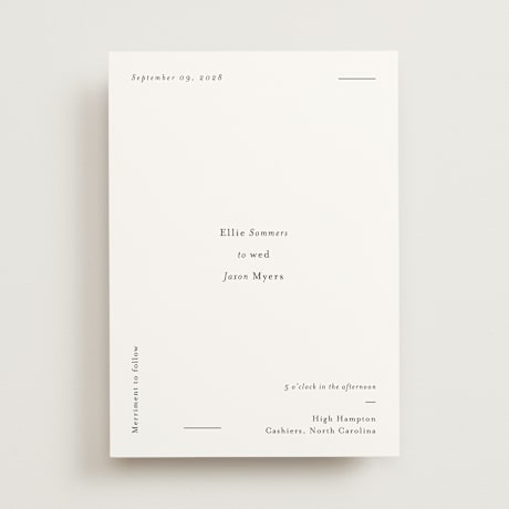 Wedding Invitations