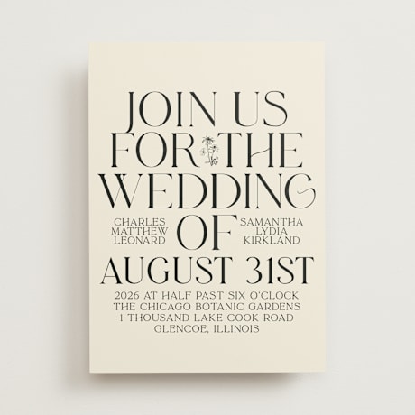 Wedding Invitations