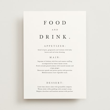 Menus