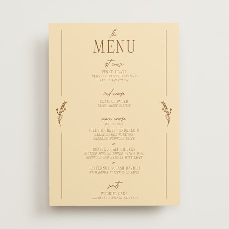 Menus