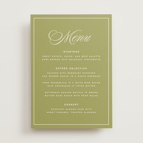 Menus