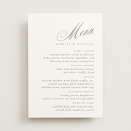 Menus
