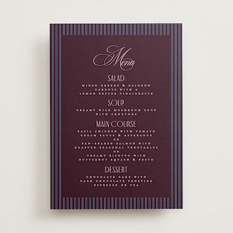 Menus