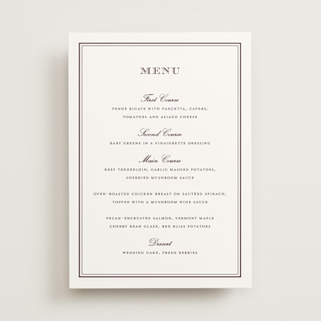 Menus