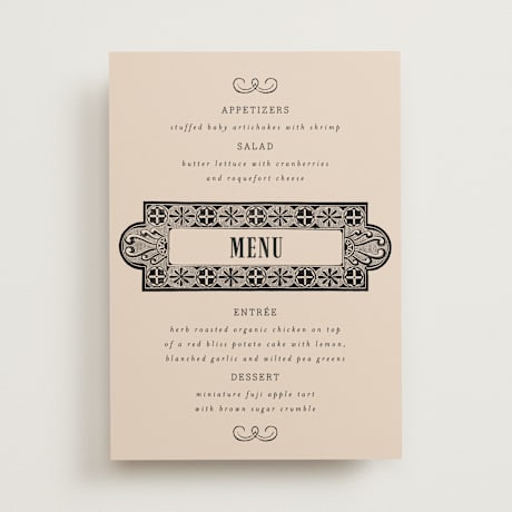 Menus