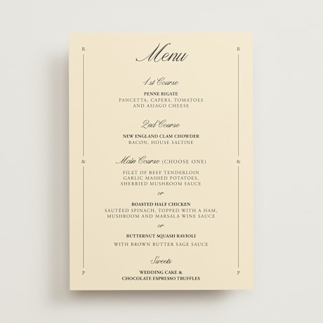 Menus