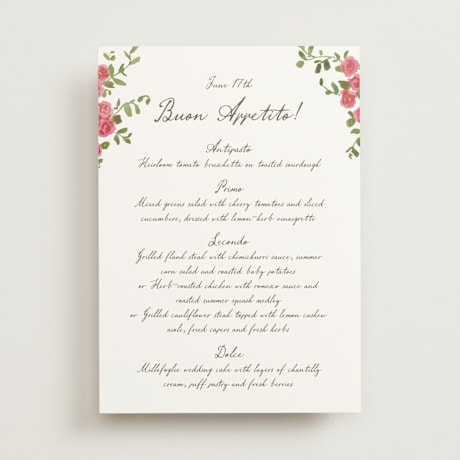 Menus