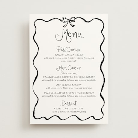 Menus