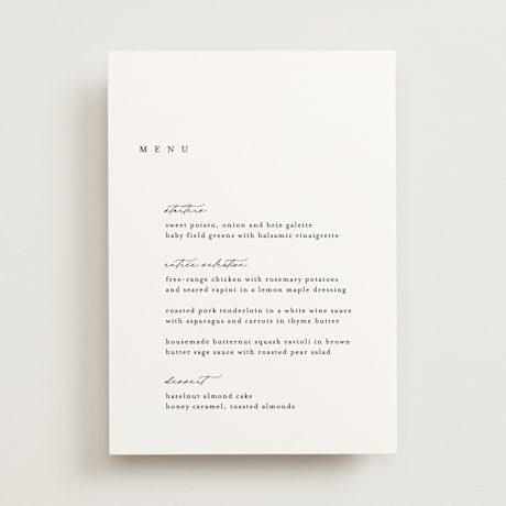 Menus