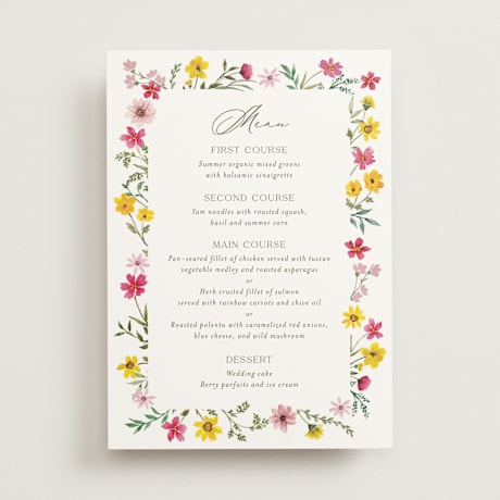 Menus