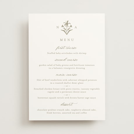 Menus