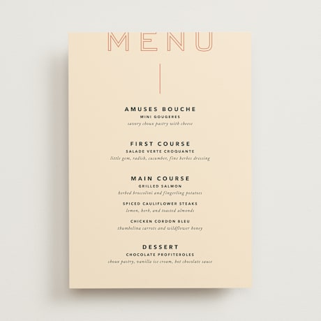 Menus