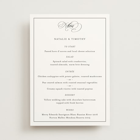 Menus