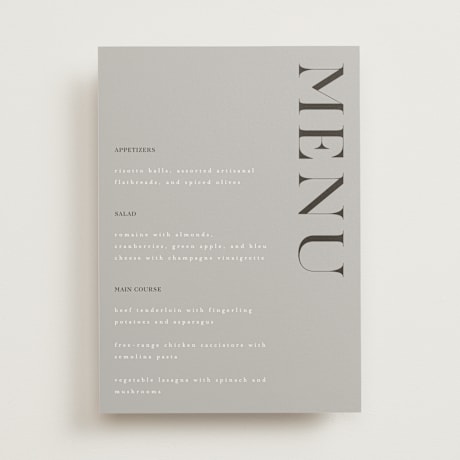Menus