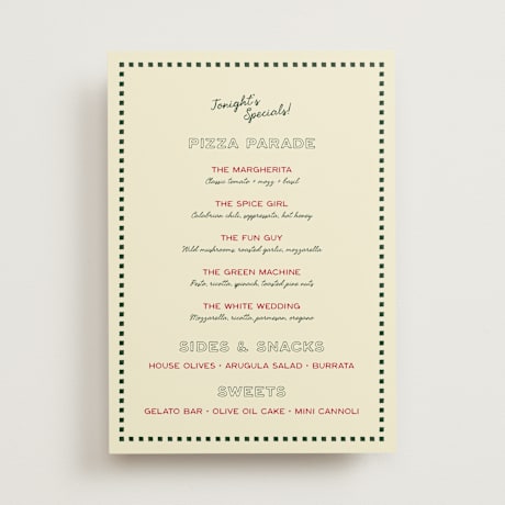 Menus