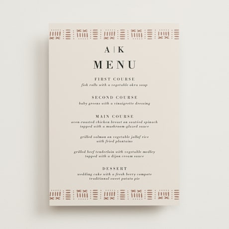 Menus