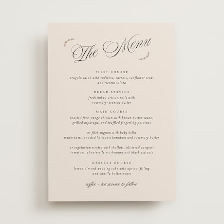 Menus