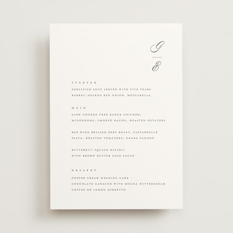 Menus
