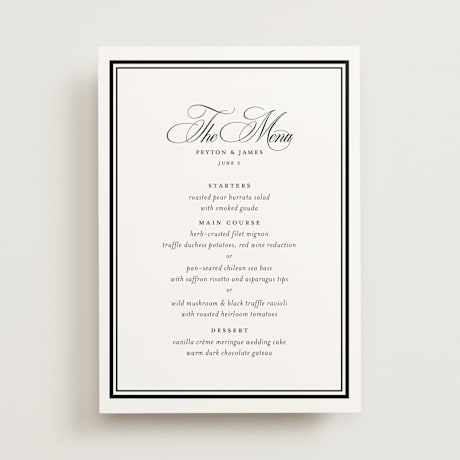 Menus
