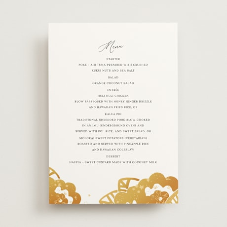 Menus