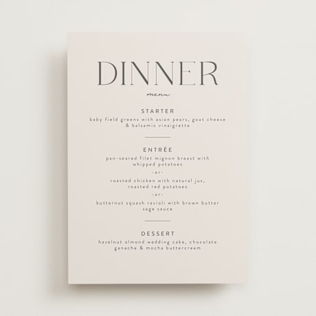 Menus