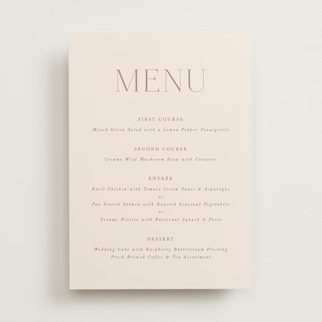 Menus