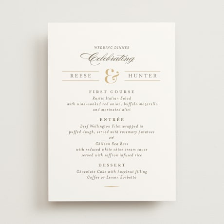 Menus