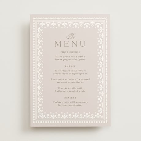 Menus