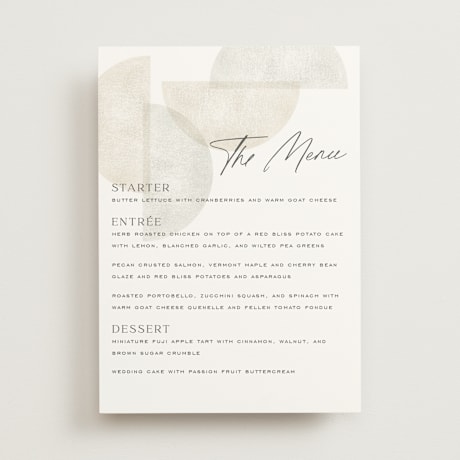 Menus