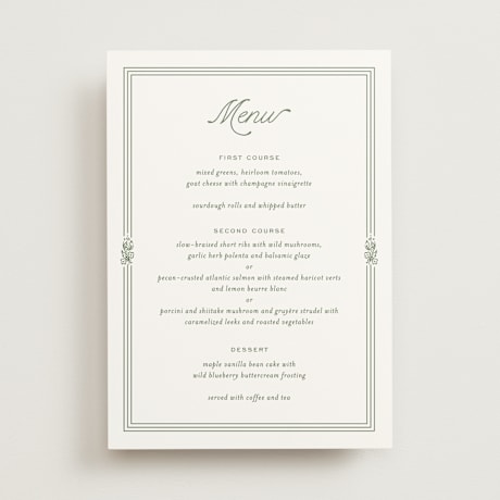 Menus