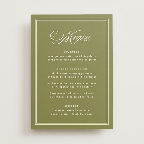 Menus