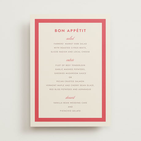 Menus