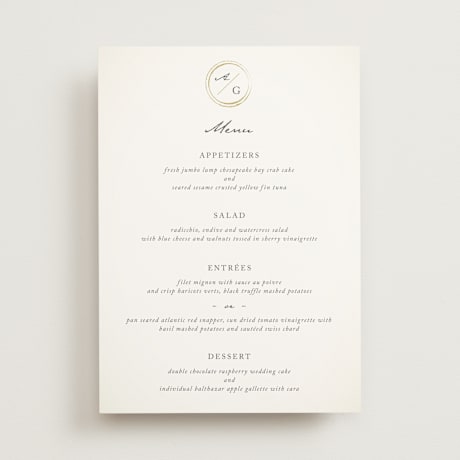 Menus
