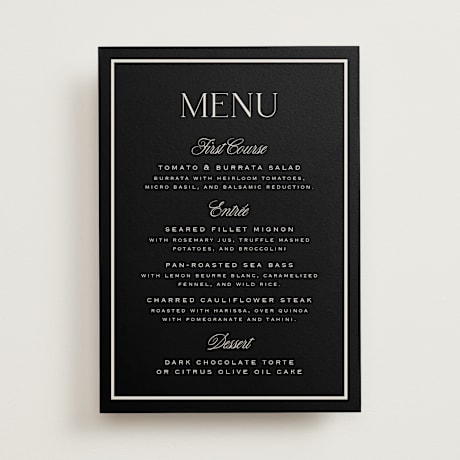 Menus
