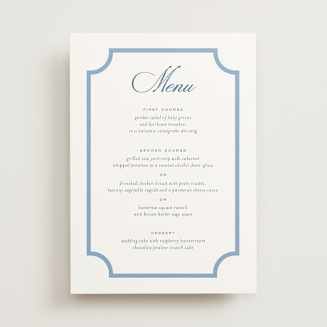 Menus