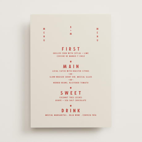 Menus