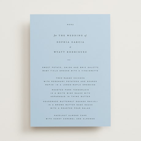 Menus
